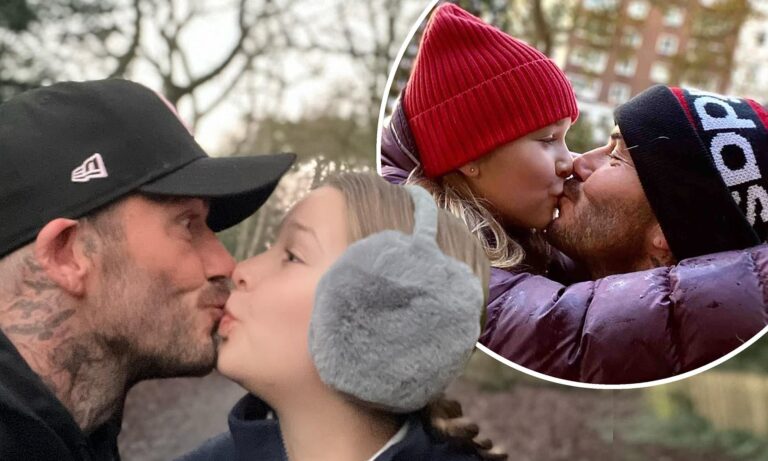 Μπέκαμ: Φίλησε πάλι στο στόμα την 10χρονη κόρη του!