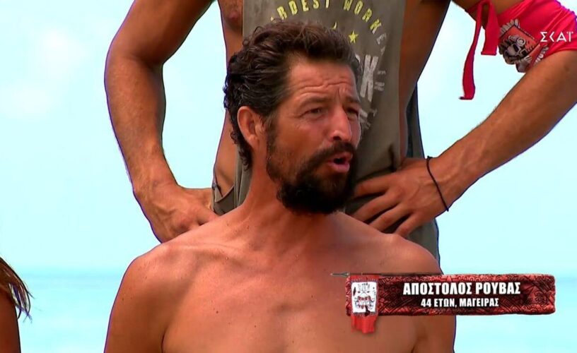 Survivor: Ξέσπασε ο Απόστολος Ρουβάς-Δεν είμαι ο Σάκης