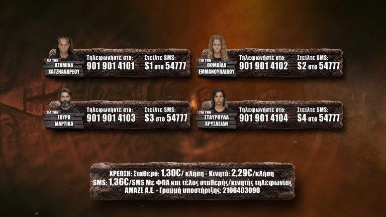 Survivor: Αυτός ο παίκτης αποχωρεί!