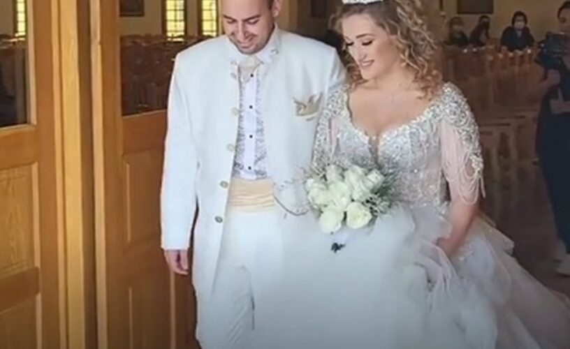 Μαυρίκιος Μαυρικίου-Ιλάειρα Ζήση: Πλήθος κόσμου στο γάμο τους. 