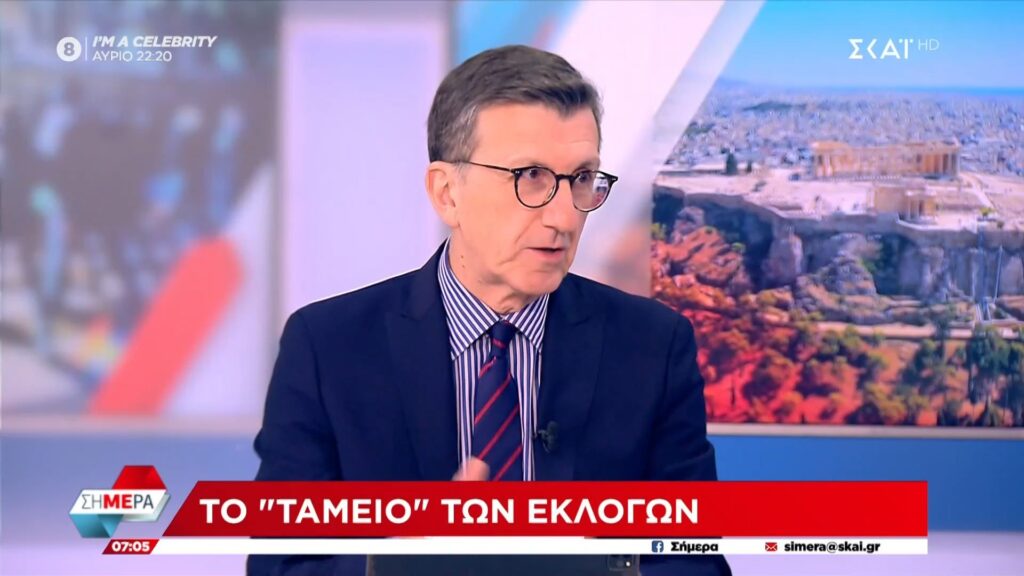 Είναι γνωστό ότι ο δημοσιογράφος Άρης Πορτοσάλτε έχει φιλοκυβερνητικά αισθήματα μόνο όταν στην κυβέρνηση είναι ο Κυριάκος Μητσοτάκης.