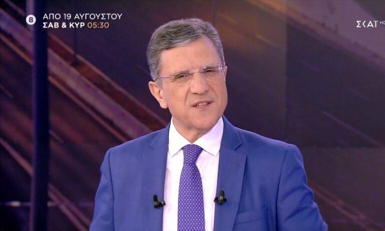Αιφνιδιάστηκε ο ΣΚΑΪ από την είδηση που κυκλοφόρησε ότι ο Γιώργος Αυτιάς θα κατέβει ως υποψήφιος στις ευρωεκλογές.