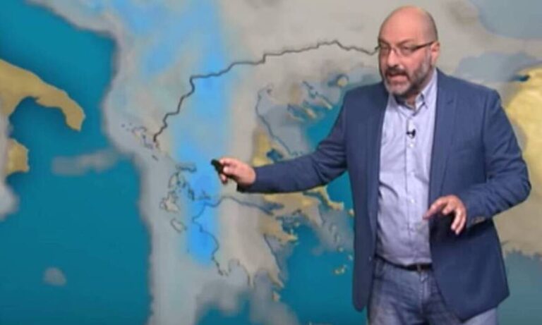 Σάκης Αρναούτογλου: Αλλάζουν τα δεδομένα του καιρού τις επόμενες ημέρες και ο κορυφαίος μετεωρολόγος βαράει το καμπανάκι!
