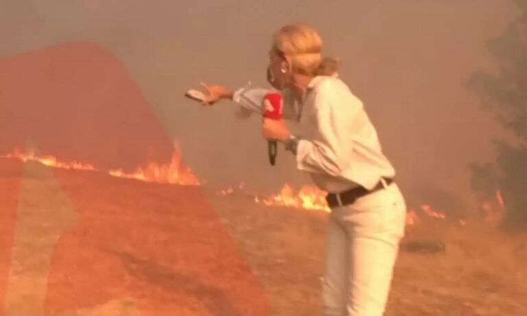 Δημοσιογράφος του ALPHA τόνισε πως εδώ και 30 χρόνια δεν έχει ξανά δει αυτό το πράγμα