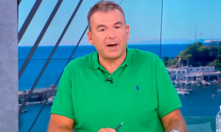 Έξαλλος έγινε ο Γιώργος Λιάγκας με σχόλιο στα socila media του για την Αντωνά.