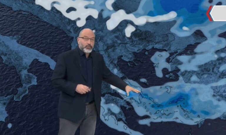 Η προειδοποίηση του Αρναούτογλου για πτώση της θερμοκρασίας.