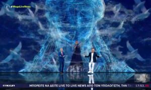 Eurovision : Ο Νίκος Ευαγγελάτος στη σκηνή μαζί με την Κλαυδία!