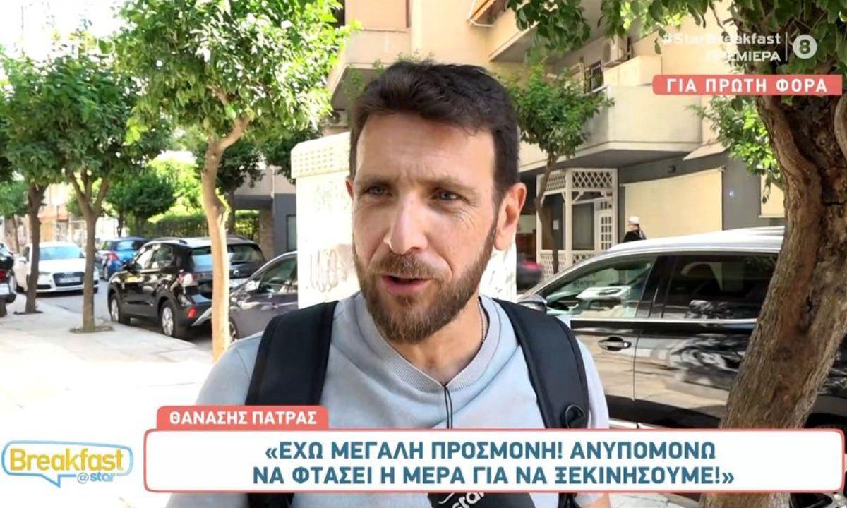Ο Θανάσης Πάτρας είχε επαφές με το OPEN για μεσημεριανή εκπομπή, όμως τελικά καταλήγει στον ΣΚΑΪ και ετοιμάζεται για την απογευματινή ζώνη.