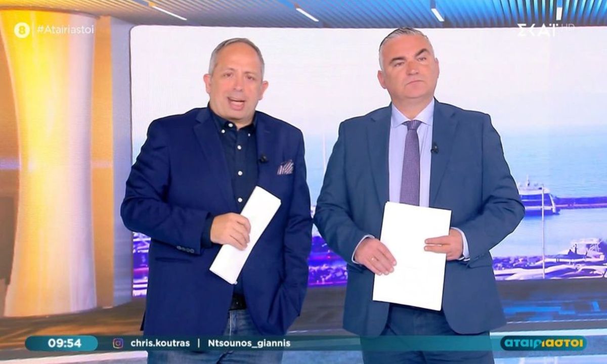 Λήγουν τα συμβόλαια Κούτρα και Ντσούνου στον ΣΚΑΪ. Ποια είναι η πρόθεση του σταθμού για την πρωινή ενημερωτική ζώνη.