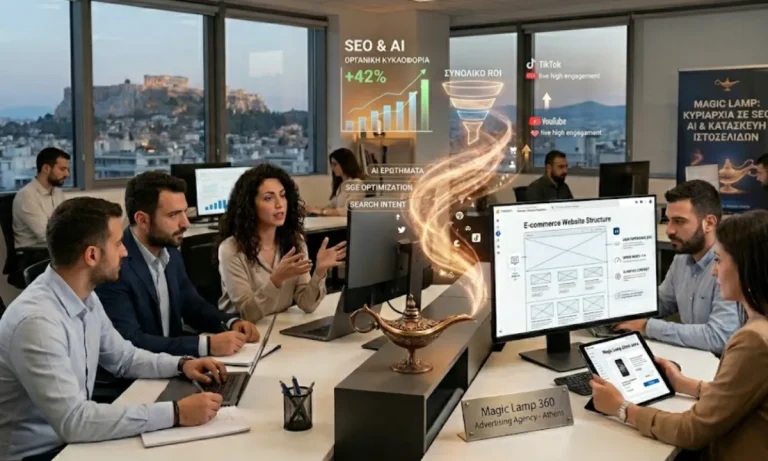 Η Magic Lamp φέρνει τη νέα γενιά κατασκευής ιστοσελίδων και e-shop, δημιουργώντας ψηφιακές πλατφόρμες προσαρμοσμένες στο σήμερα
