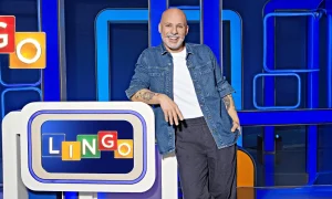 Ο Νίκος Μουτσινάς στο τηλεπαιχνίδι Lingo του Star