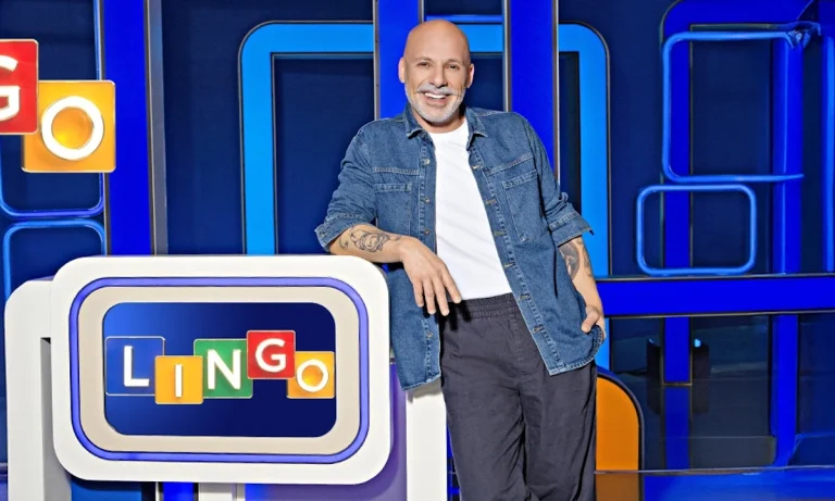 Ο Νίκος Μουτσινάς στο τηλεπαιχνίδι Lingo του Star