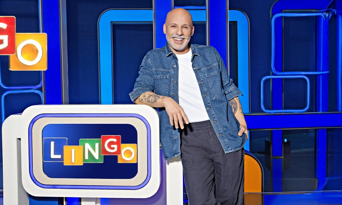 Ο Νίκος Μουτσινάς στο τηλεπαιχνίδι Lingo του Star